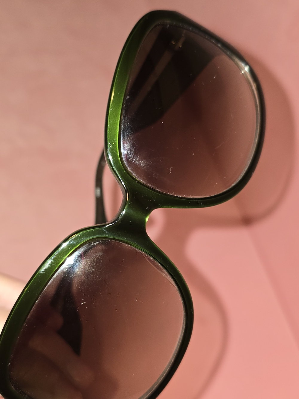 Coach Green Sunglasses with Logo - Picture 6 of 9